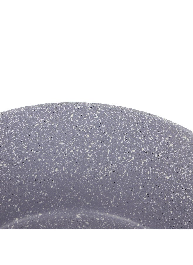 Delcasa 26cm Essential Casserole Non-Stick Aluminum Cookware with Granite Coating