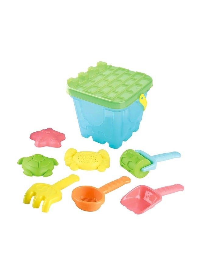 Playgo Sunny Beach Bucket Playset (9 Pieces)