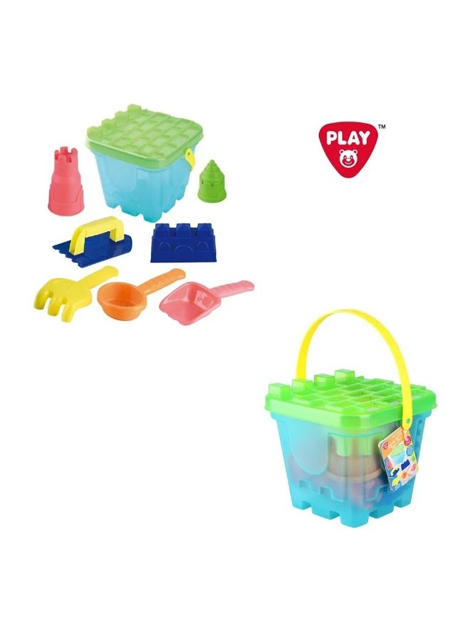 Playgo Sandcastle Tool Playset (9 Pieces)