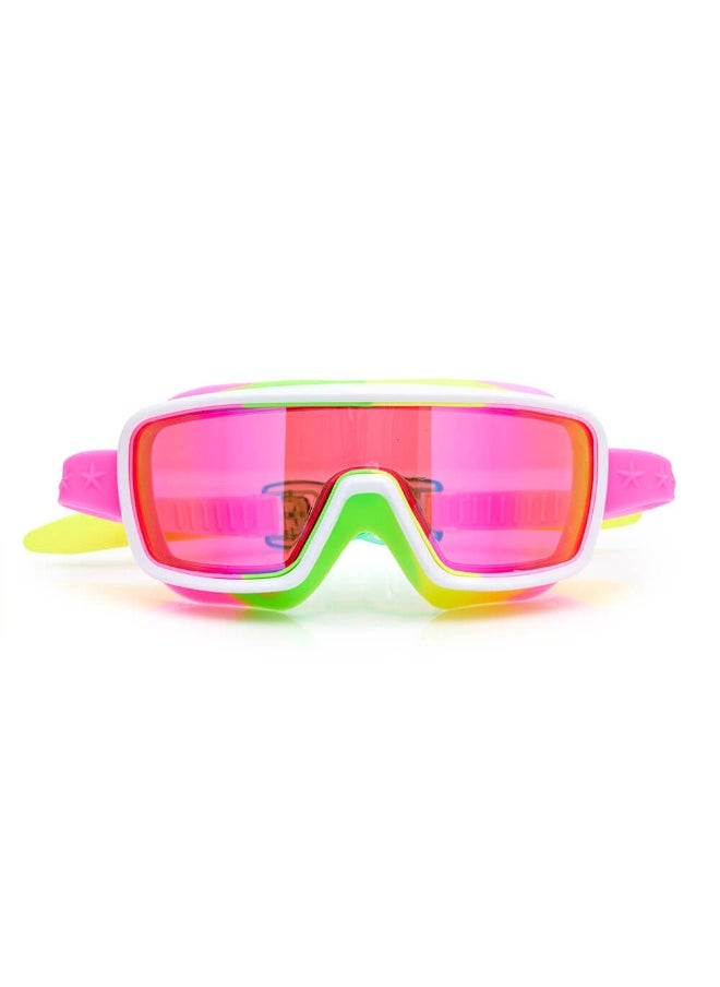 Multicolor Melon Chromatic Swim Goggles