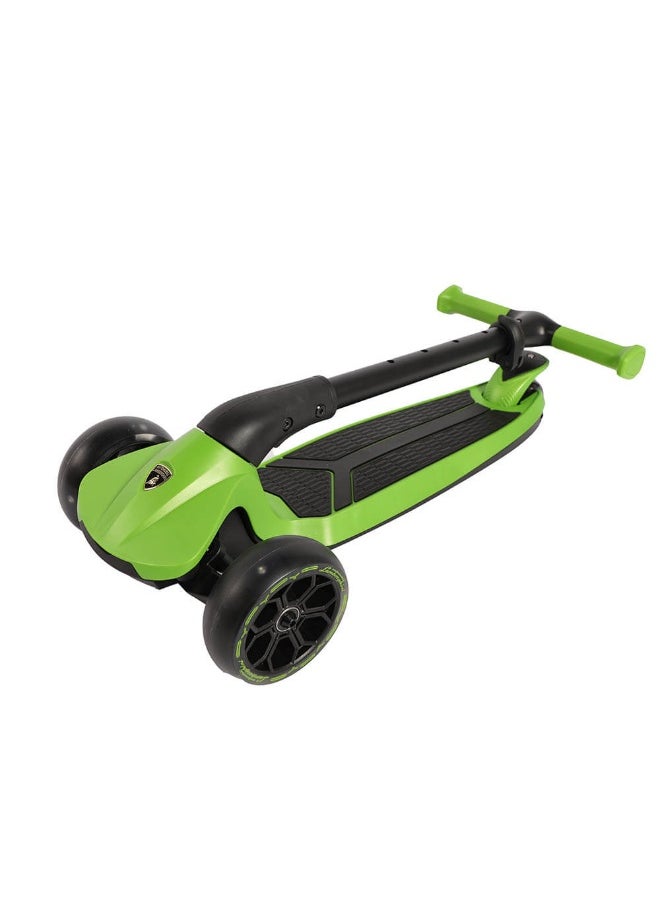 3-Wheel Folding Kick Scooter (Green)