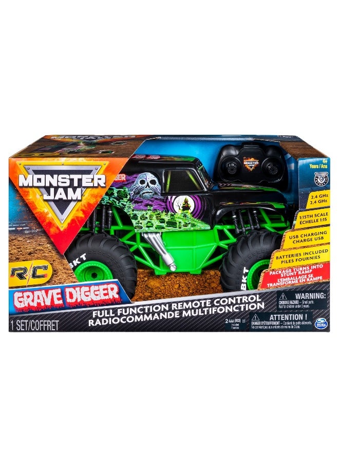 Rc Grave Digger Monster Truck (1:24)