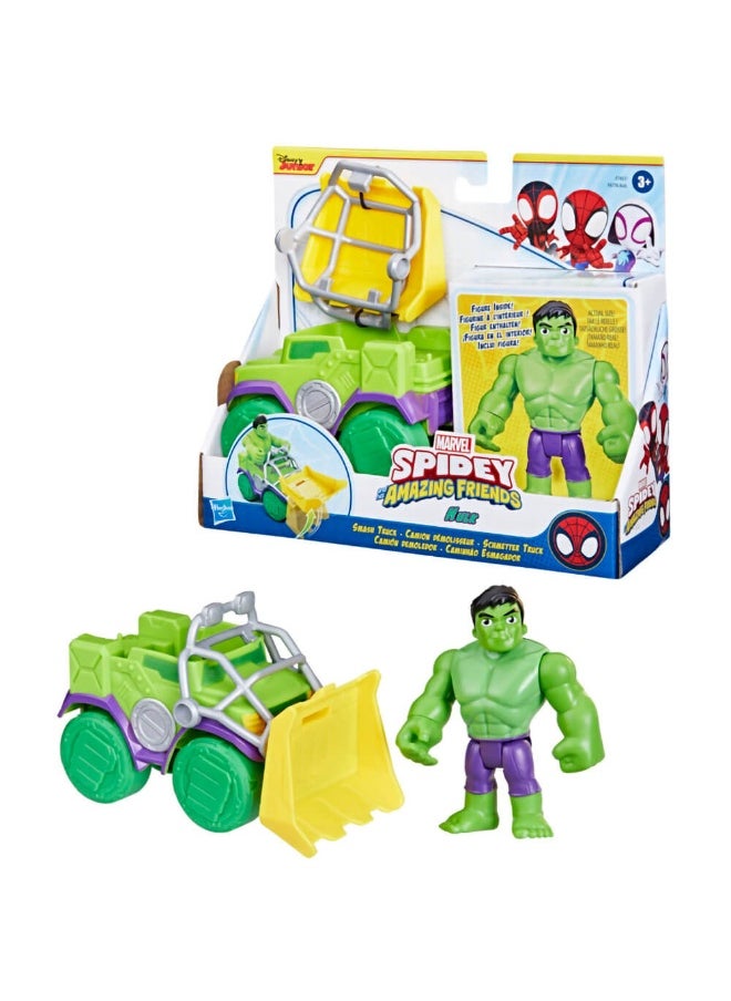 Spidey And His Amazing Friends Hulk Smash Truck Playset