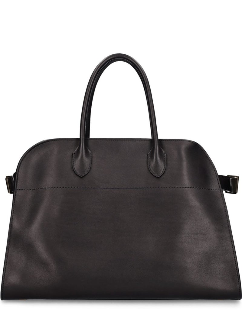 The Row Margaux 15 smooth leather tote