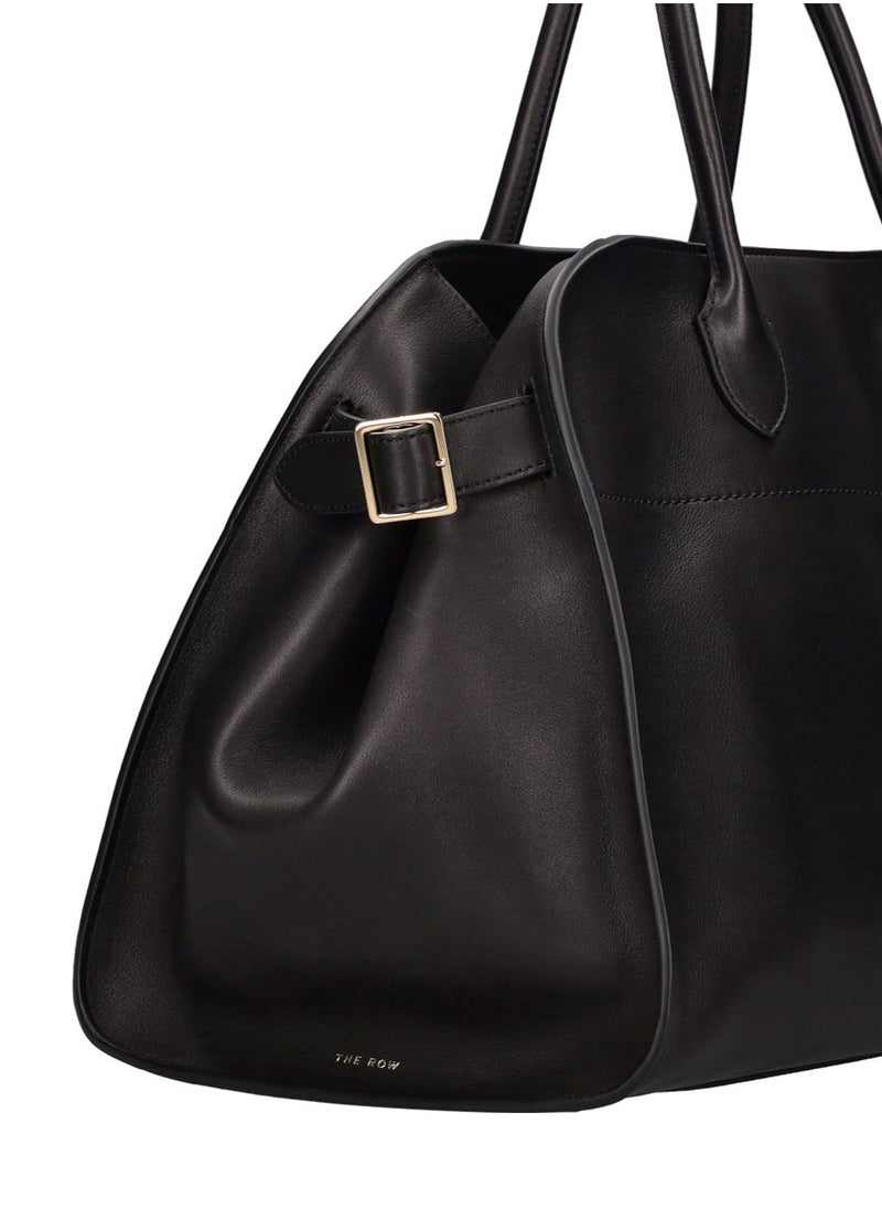 The Row Margaux 15 smooth leather tote