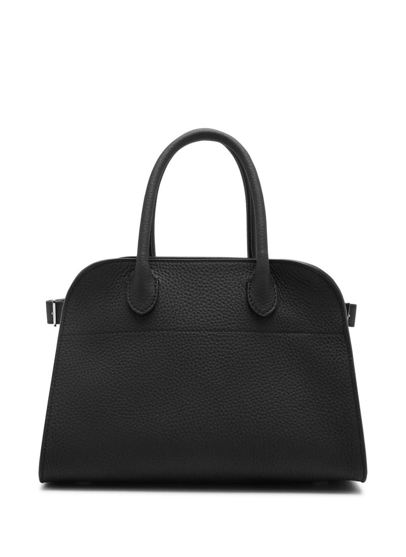 The Row Margaux 10 Top-Handle Bag in Plain Leather