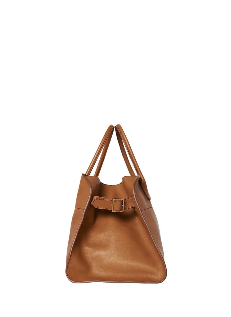 The Row Margaux 15 smooth leather tote