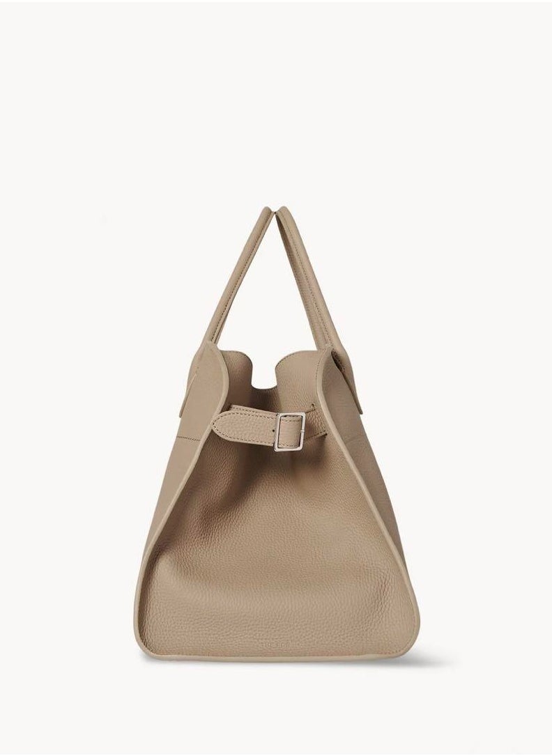 The Row Margaux 15 smooth leather tote