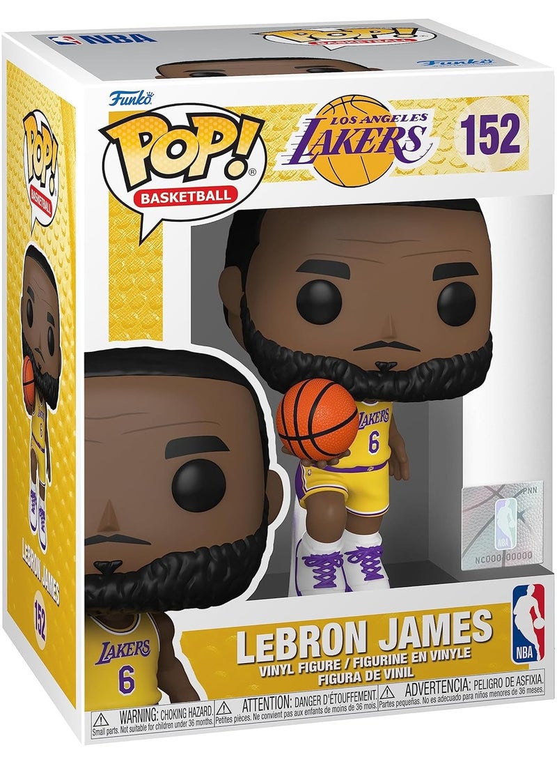 Funko Pop! NBA: Lakers - LeBron James #6 - Collectable Vinyl Figure - Gift Idea - Official Merchandise - Toys for Kids & Adults - Sports Fans - Model Figure for Collectors and Display