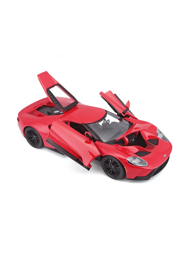 1:18 Ford Gt Red Officially Licensed Scaled Replicas of Collectible Diecast Metal Models with Exquisite Interior & Exterior Detailing for All Ages