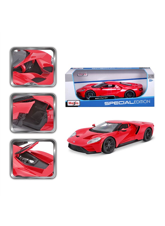 1:18 Ford Gt Red Officially Licensed Scaled Replicas of Collectible Diecast Metal Models with Exquisite Interior & Exterior Detailing for All Ages