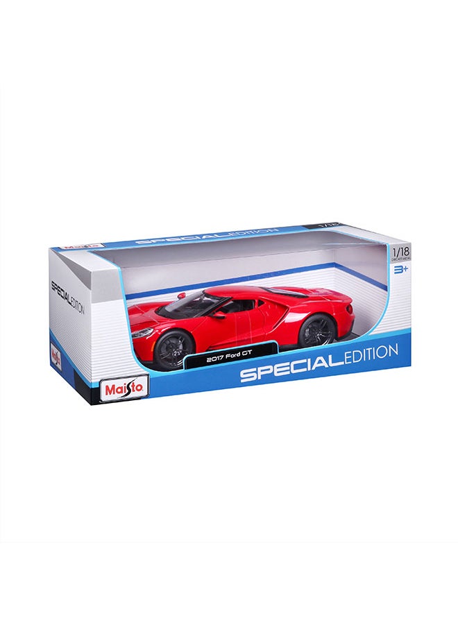 1:18 Ford Gt Red Officially Licensed Scaled Replicas of Collectible Diecast Metal Models with Exquisite Interior & Exterior Detailing for All Ages