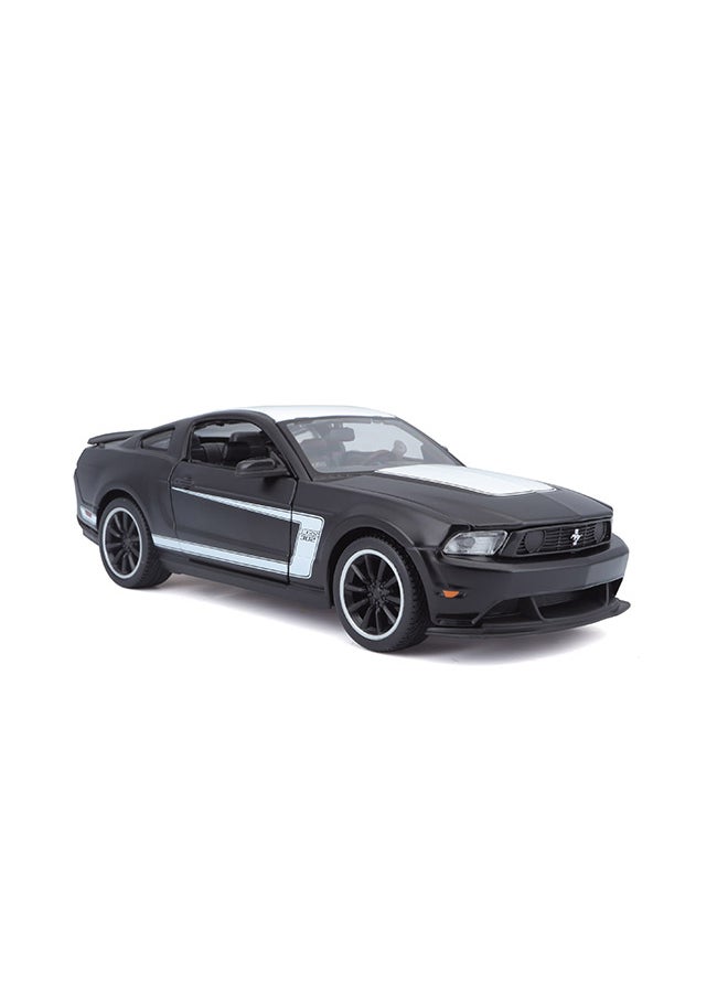 1:24 Se (A) - Ford Mustang Boss 302 Dull Black Officially Licensed Scaled Replicas of Collectible Diecast Metal Models with Exquisite Interior & Exterior Detailing for All Ages