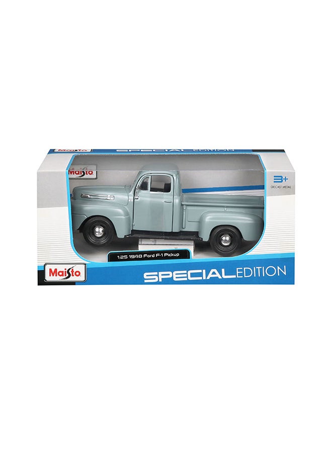 1:24 Se (A) - 1948 Ford F-1 Pickup Grey Officially Licensed Scaled Replicas of Collectible Diecast Metal Models with Exquisite Interior & Exterior Detailing for All Ages