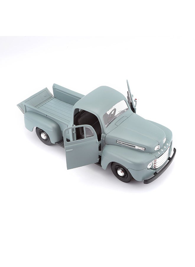 1:24 Se (A) - 1948 Ford F-1 Pickup Grey Officially Licensed Scaled Replicas of Collectible Diecast Metal Models with Exquisite Interior & Exterior Detailing for All Ages