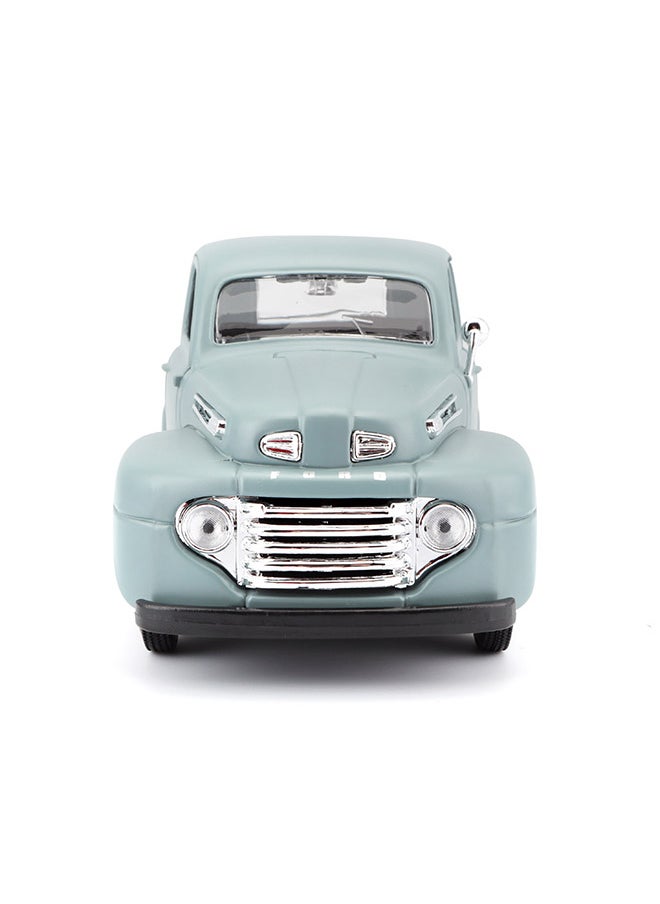 1:24 Se (A) - 1948 Ford F-1 Pickup Grey Officially Licensed Scaled Replicas of Collectible Diecast Metal Models with Exquisite Interior & Exterior Detailing for All Ages