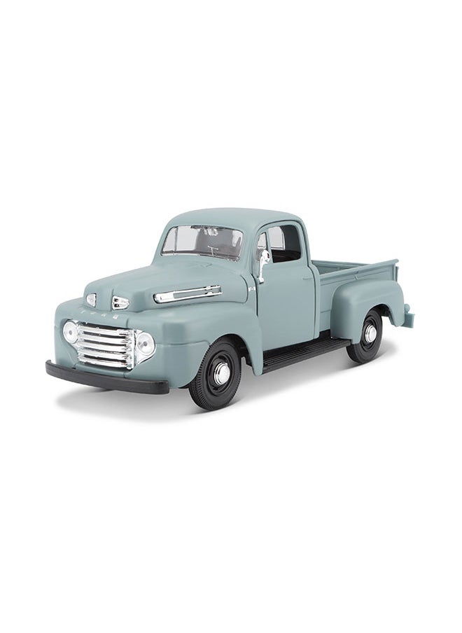 1:24 Se (A) - 1948 Ford F-1 Pickup Grey Officially Licensed Scaled Replicas of Collectible Diecast Metal Models with Exquisite Interior & Exterior Detailing for All Ages