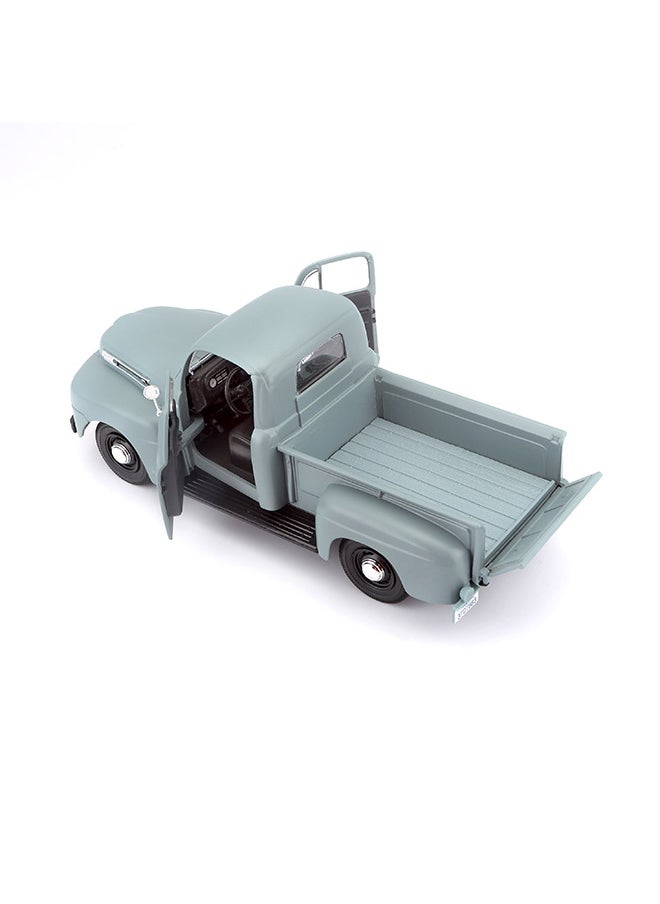 1:24 Se (A) - 1948 Ford F-1 Pickup Grey Officially Licensed Scaled Replicas of Collectible Diecast Metal Models with Exquisite Interior & Exterior Detailing for All Ages