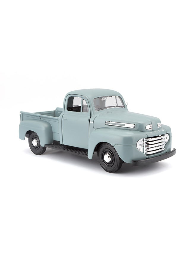 1:24 Se (A) - 1948 Ford F-1 Pickup Grey Officially Licensed Scaled Replicas of Collectible Diecast Metal Models with Exquisite Interior & Exterior Detailing for All Ages