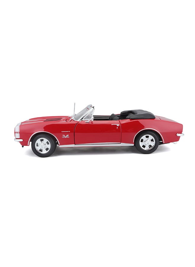 1:18 Se (A)-1967 Chevrolet Camaro Ss 396 Convertible Red Officially Licensed Scaled Replicas of Collectible Diecast Metal Models with Exquisite Interior & Exterior Detailing for All Ages