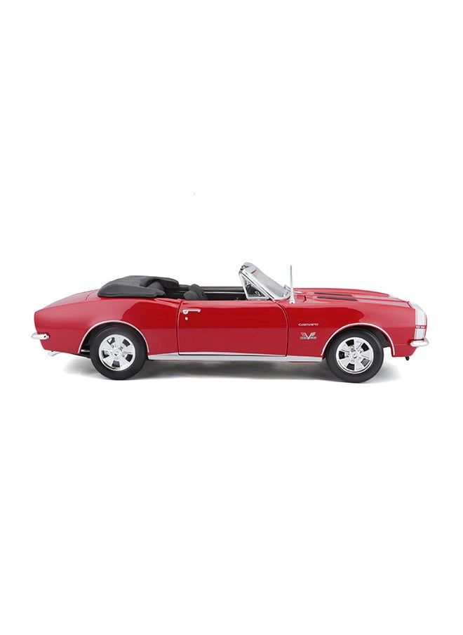 1:18 Se (A)-1967 Chevrolet Camaro Ss 396 Convertible Red Officially Licensed Scaled Replicas of Collectible Diecast Metal Models with Exquisite Interior & Exterior Detailing for All Ages