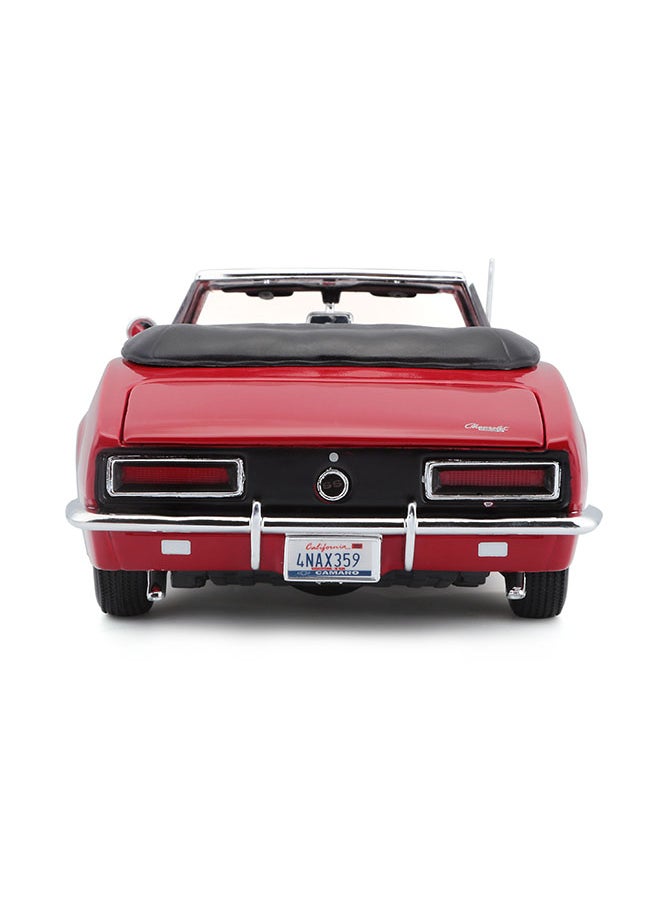 1:18 Se (A)-1967 Chevrolet Camaro Ss 396 Convertible Red Officially Licensed Scaled Replicas of Collectible Diecast Metal Models with Exquisite Interior & Exterior Detailing for All Ages