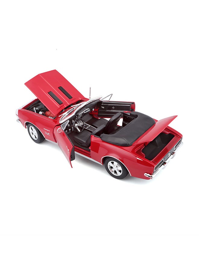 1:18 Se (A)-1967 Chevrolet Camaro Ss 396 Convertible Red Officially Licensed Scaled Replicas of Collectible Diecast Metal Models with Exquisite Interior & Exterior Detailing for All Ages