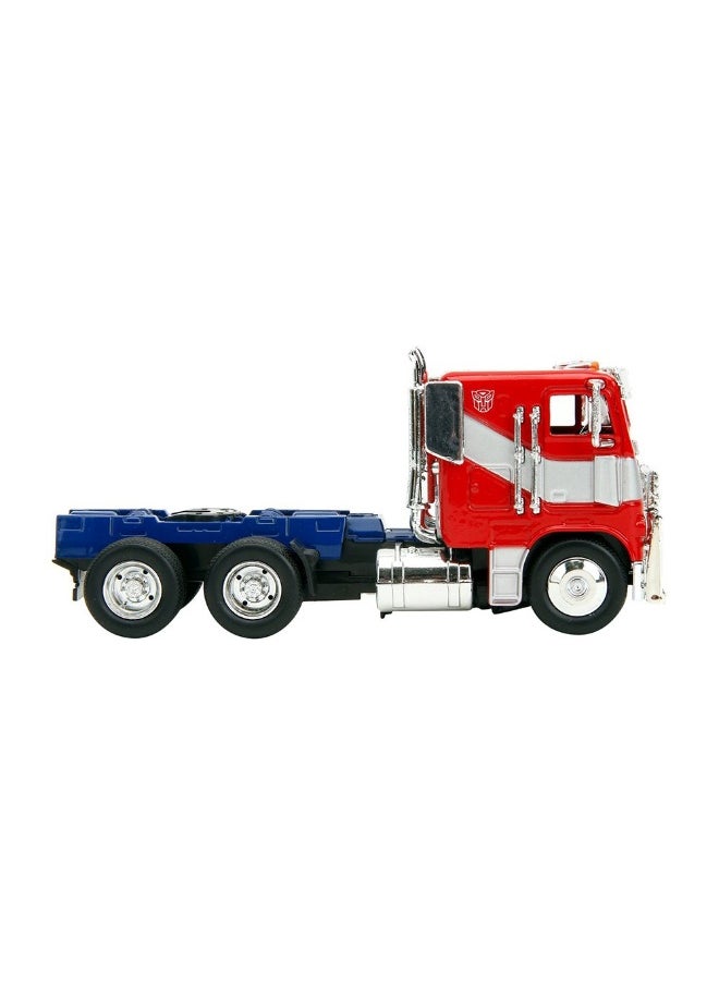 Jada The Rise Of The Beasts T7 Metal Die-Cast Optimus Prime Truck (1:32)