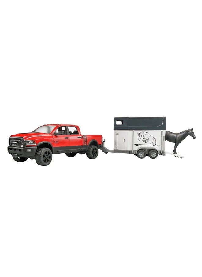 Ram 2500 Power Wagon + Horse Trailer With 1 Horse