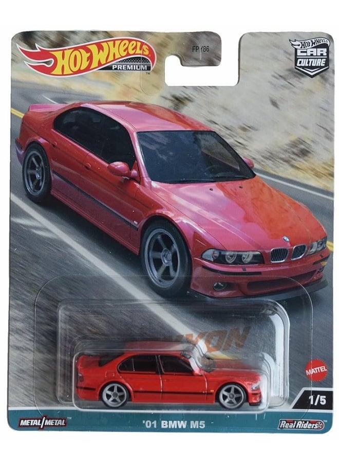 Hot Wheels '01 BMW M5, Canyon Warriors Car Culture 1/5 [red]