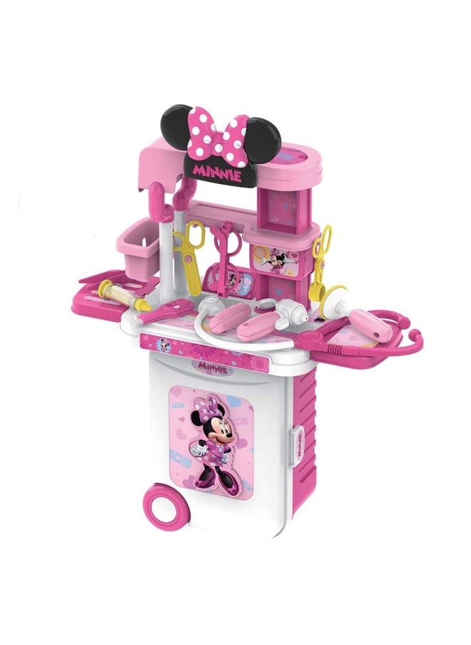 Minnie Mouse 3-In-1 Doctor Trolley Case