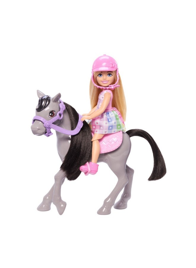 Chelsea Doll & Horse Toy Set