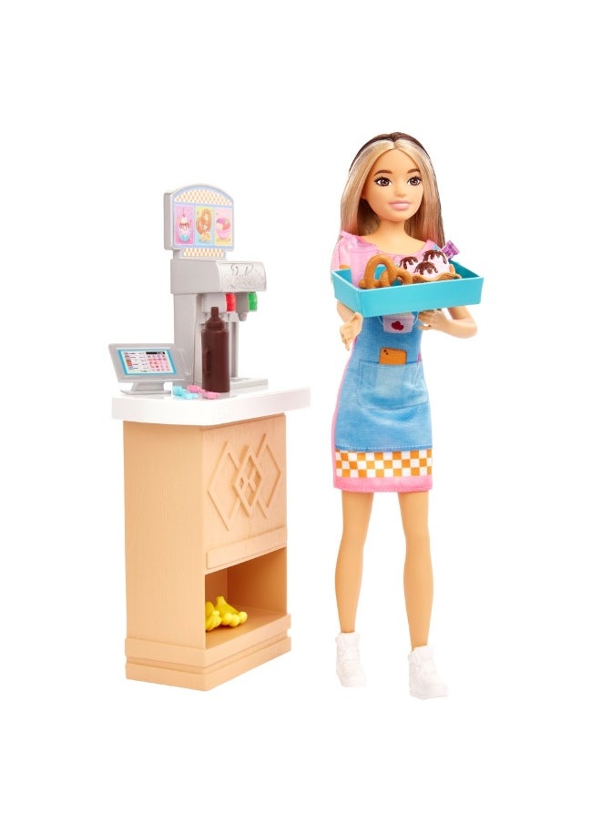 Skipper First Jobs Doll With Snack Bar Playset