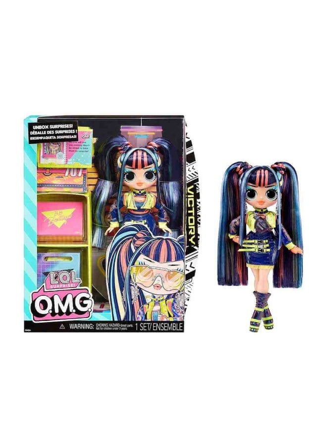 Omg Series Victory Doll With Accessories (25 Cm, 10 Pieces)