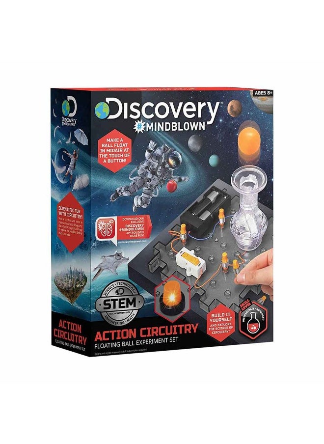 Discovery Mindblown Action Circuitry Floating Ball Experiment Kit + Mini Treasure Excavation Kit + Mini Gemstone Excavation Kit Bundle