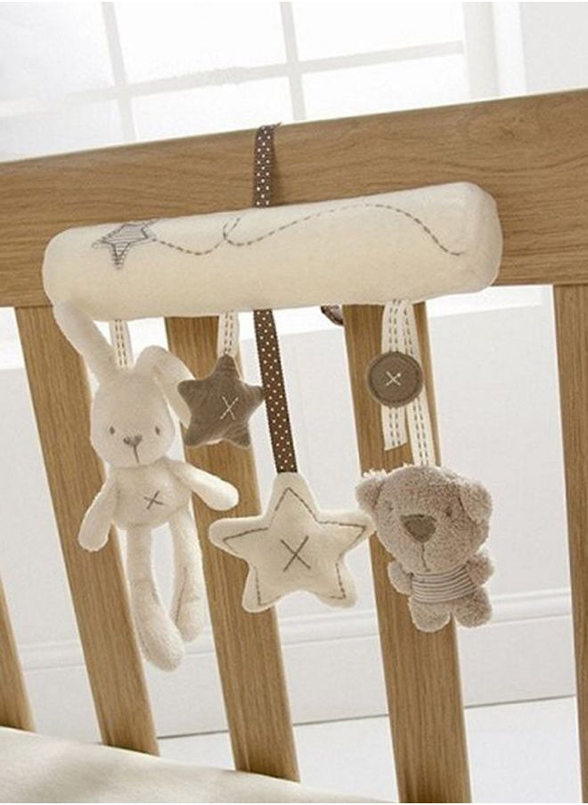 Animal Musical Rattle Stroller Toy