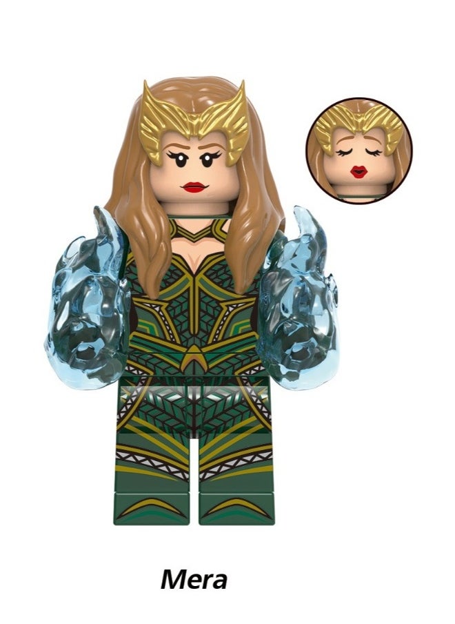 Justice League Superman Wonder Woman Bat Flash Human Block Assembly Toys