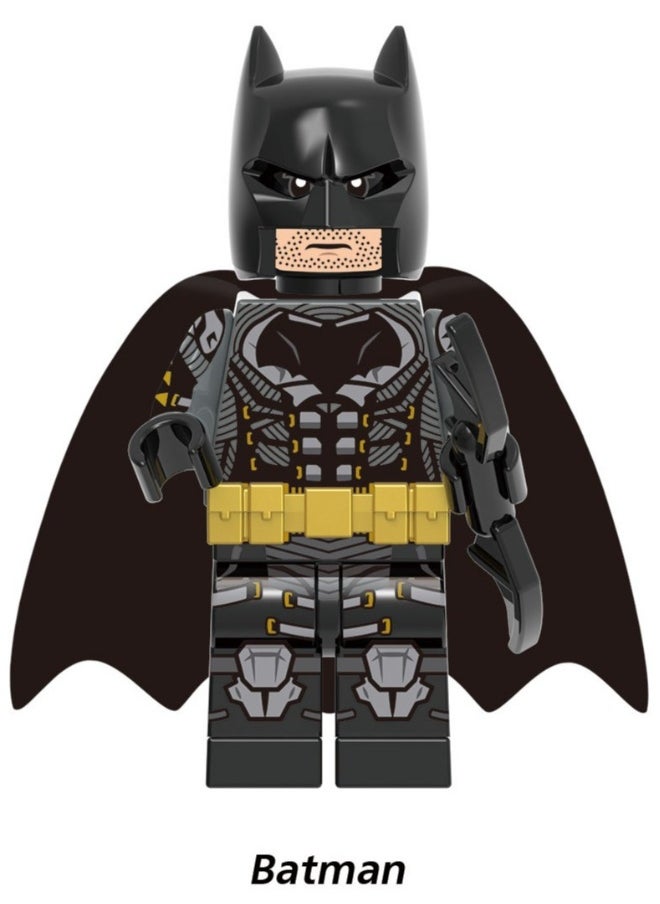 Justice League Superman Wonder Woman Bat Flash Human Block Assembly Toys