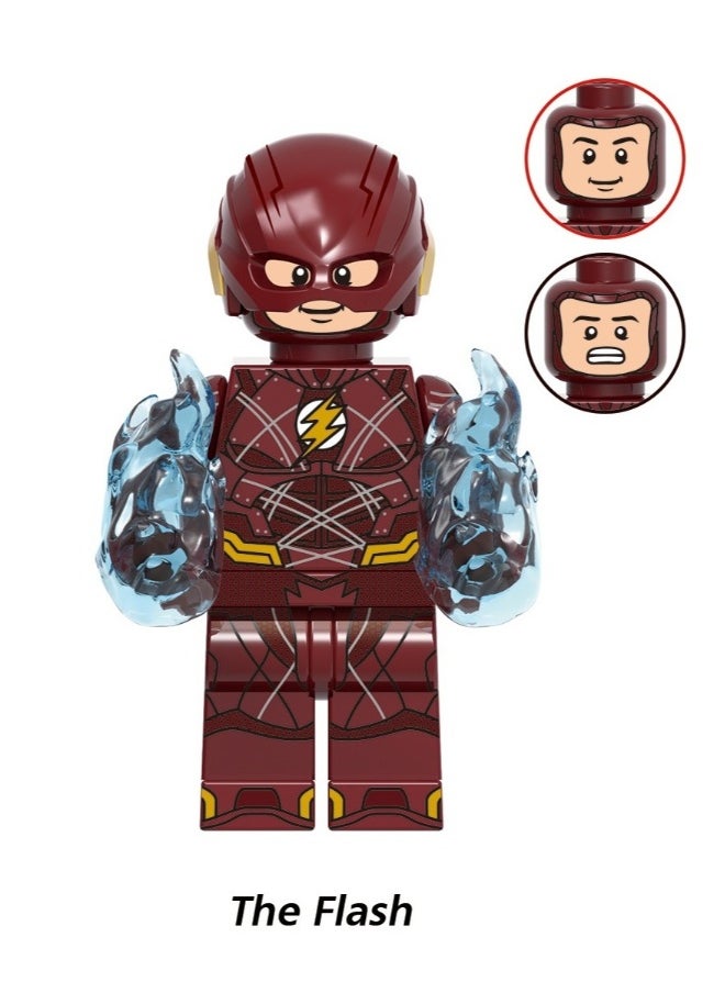 Justice League Superman Wonder Woman Bat Flash Human Block Assembly Toys