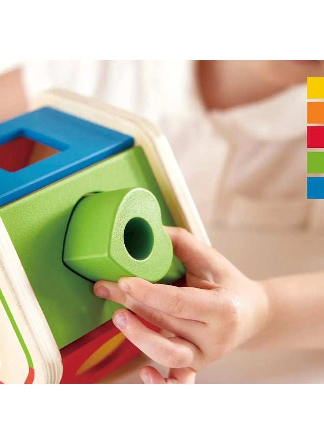 Wooden Wonder Shape Sorter Activity Toy