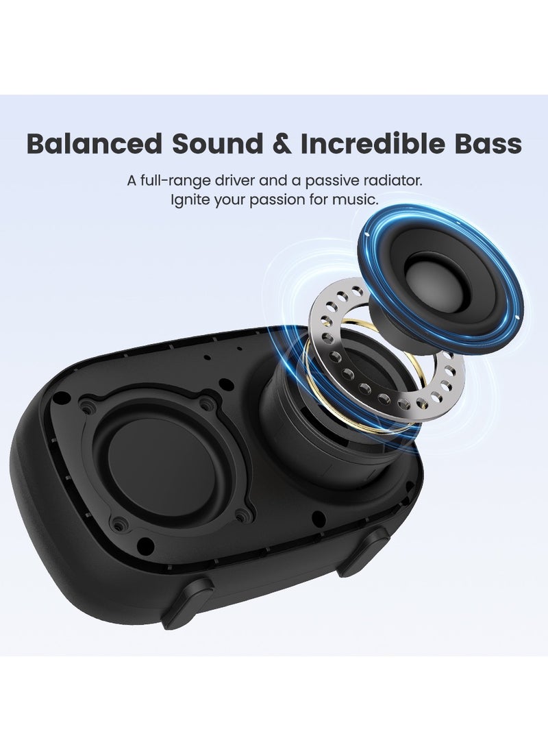 SOUNARC P1 Bluetooth speaker 5W Balanced Sound with Bluetooth 5.3