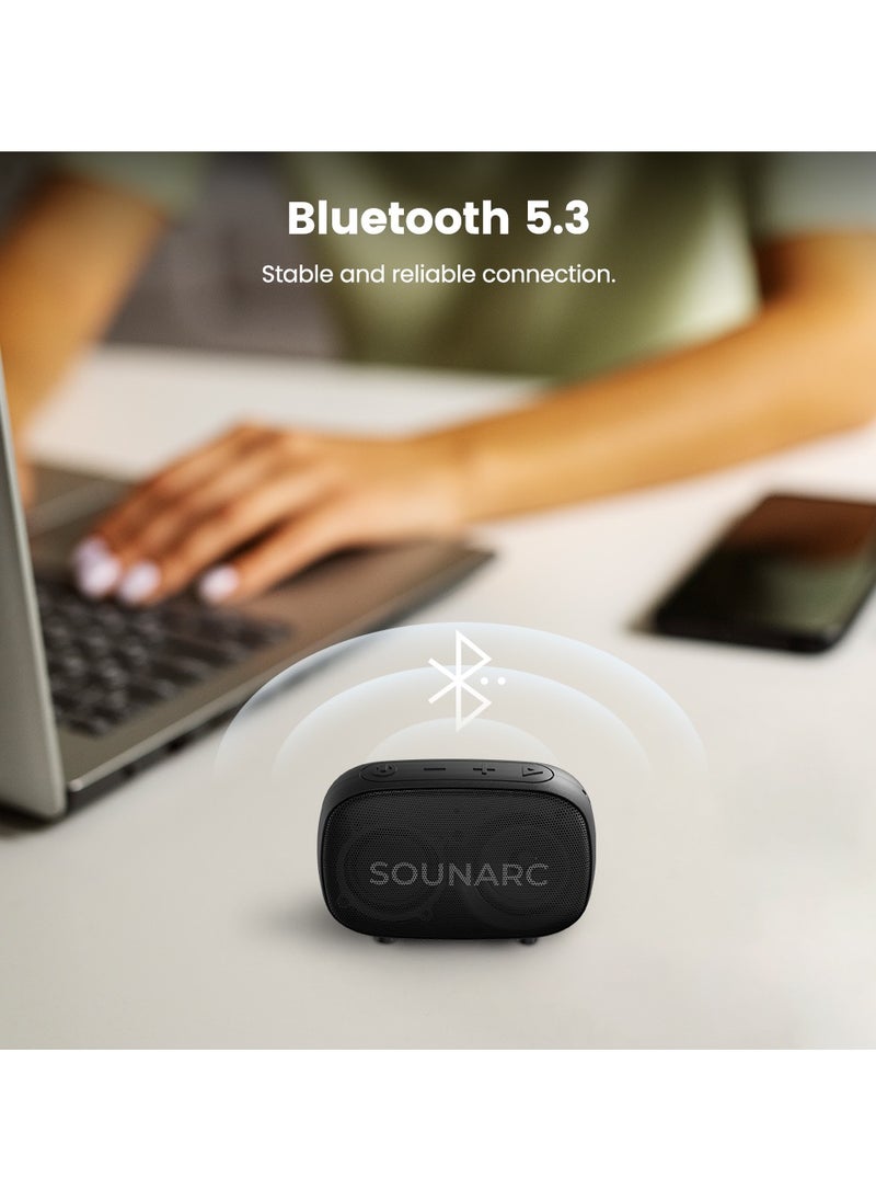 SOUNARC P1 Bluetooth speaker 5W Balanced Sound with Bluetooth 5.3