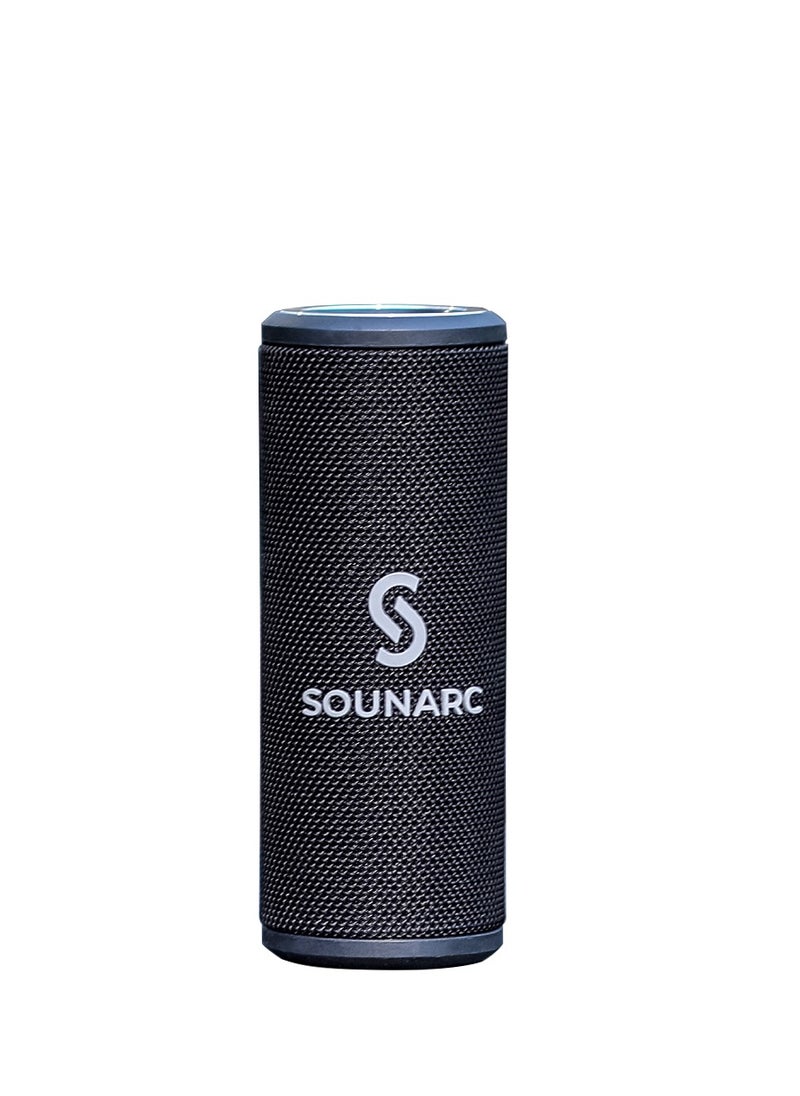 Sounarc P4 20W Portable Cylindrical Speaker with 20W Stereo Sound, Various Lightning Model, 3000 man Battery & more