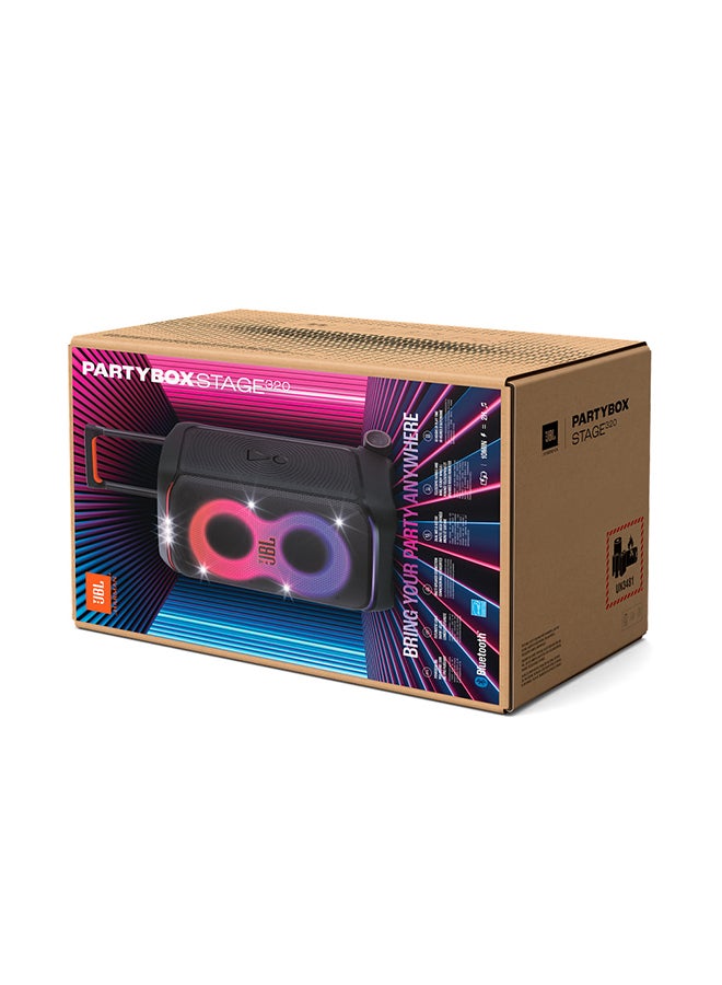 Partybox Stage 320 Portable Party Speaker Black