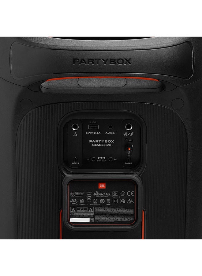 Partybox Stage 320 Portable Party Speaker Black