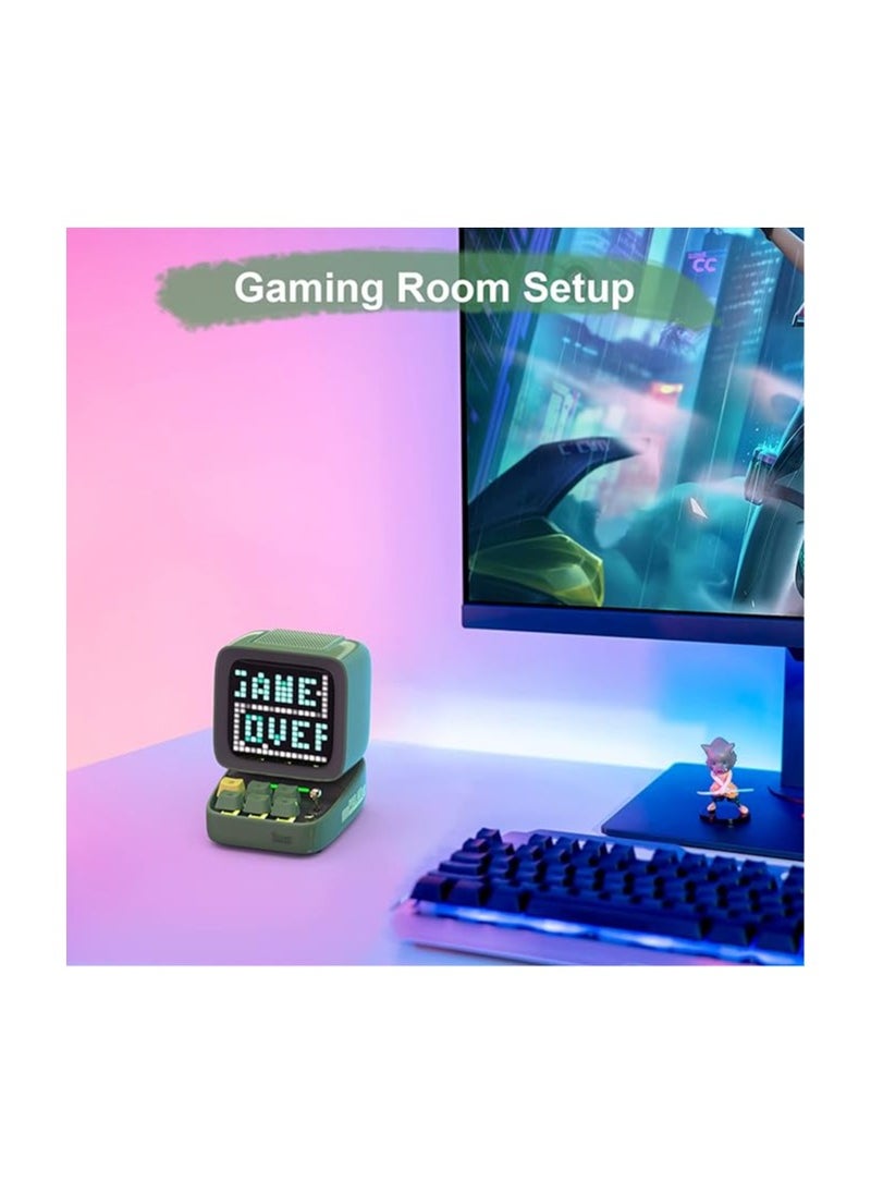 Divoom Ditoo Pro Bluetooth Mini Speaker - Green