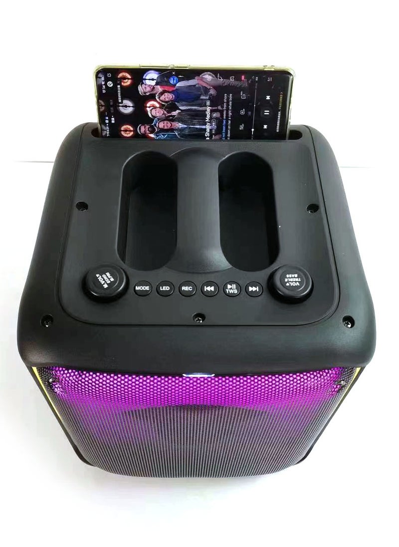 RX-8183C Speaker BT Speaker 8 Inch Small Subwoofer Speaker With Adapter
