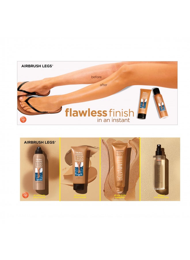 Sally Hansen Airbrush Legs, Leg Spray-On Makeup, Beige Glow 4.4 Oz