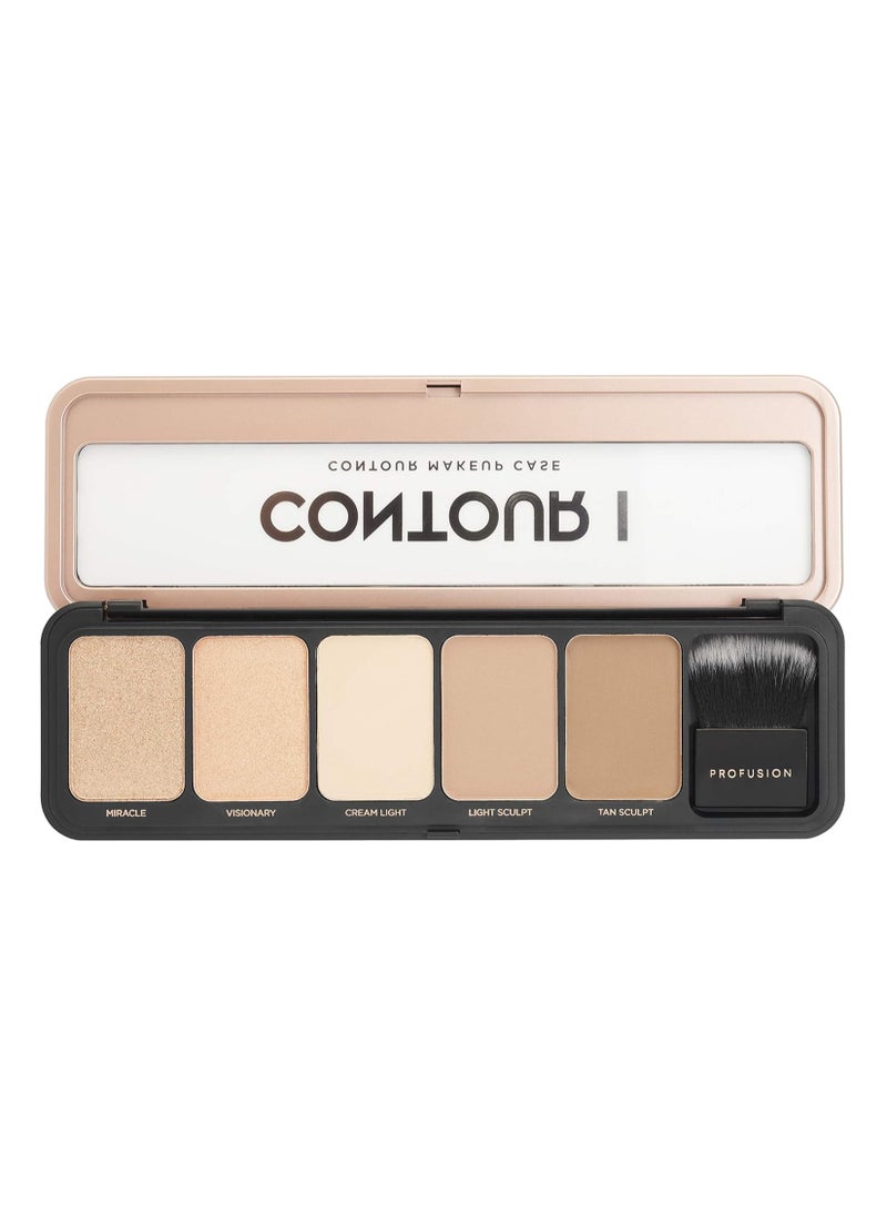 Pro Makeup Case Contour light Medium