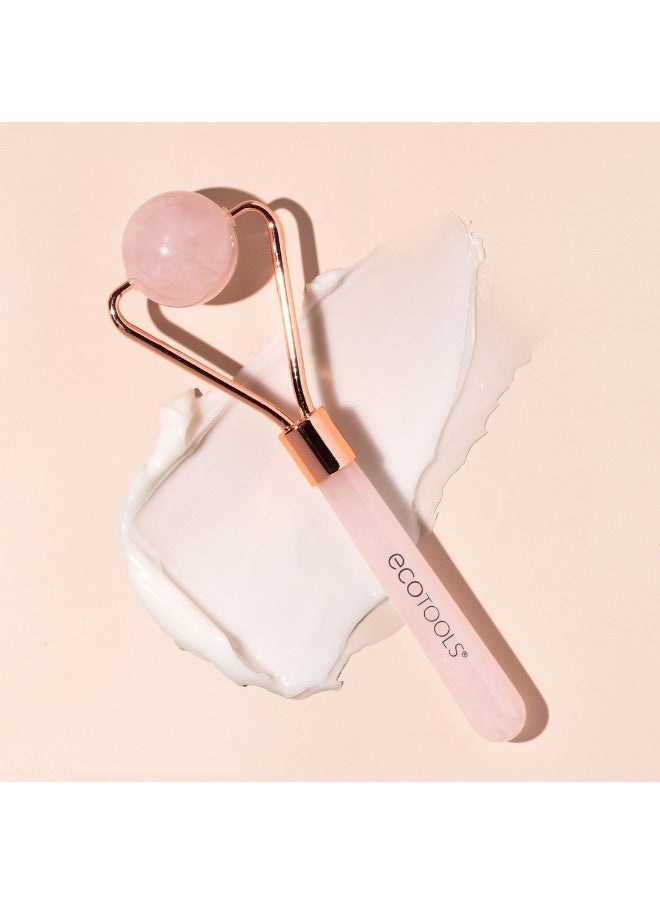 Rose Quartz Contour Roller